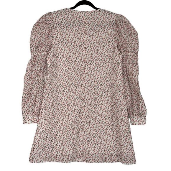 Tuckernuck Hyacinth House Textured Floral Puff Sleeve Clemons Mini Dress |M - Picture 8 of 9